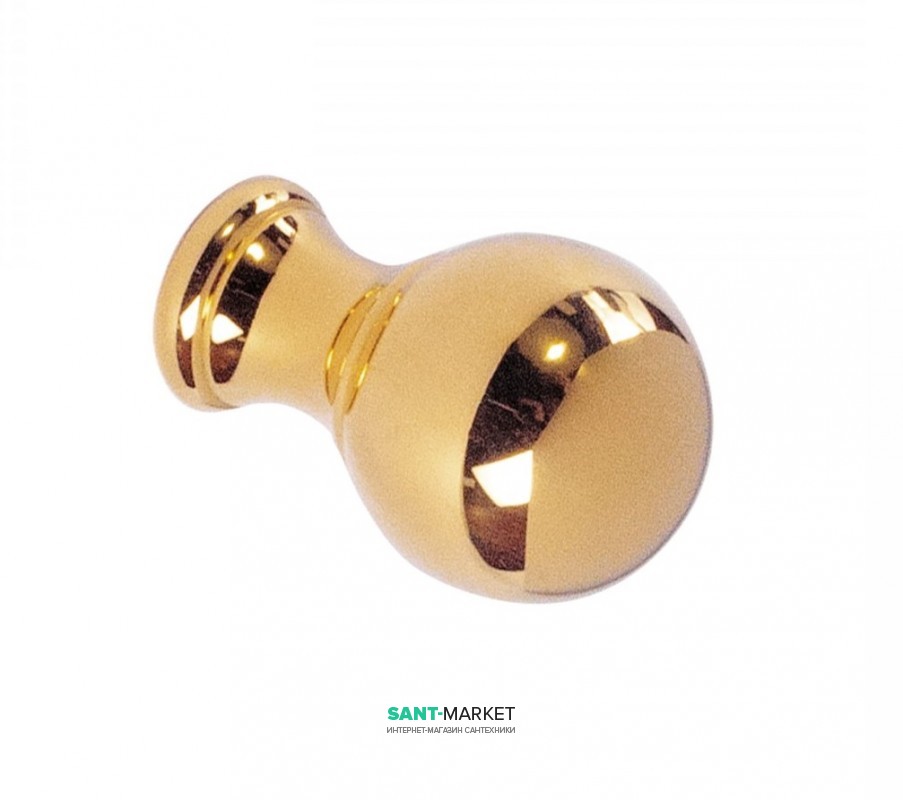 Гачок для ванної Tres Retro-Tres одинарний золото 02463607OR