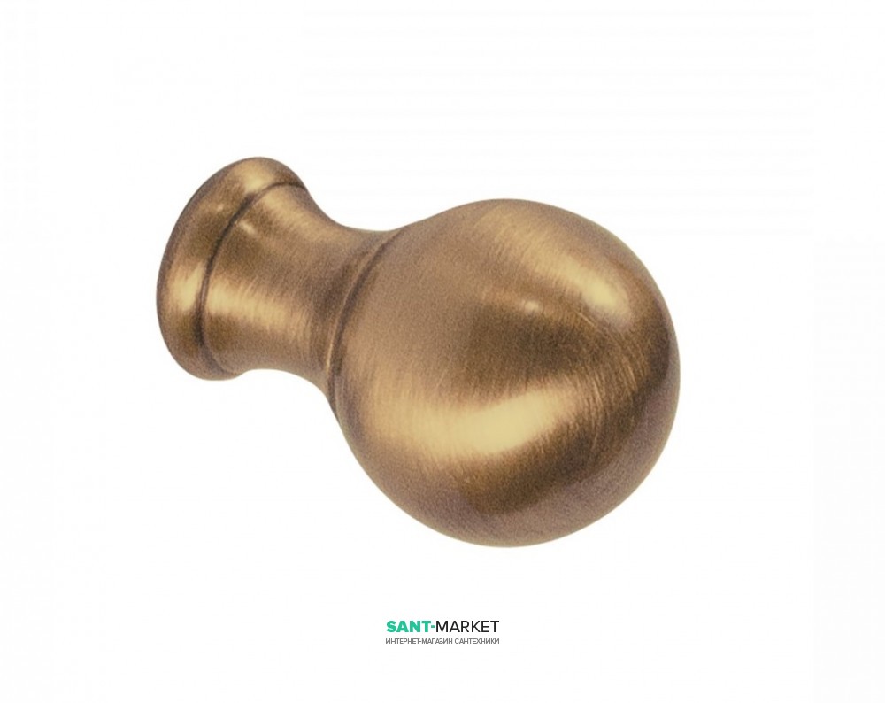 Гачок для ванної Tres Retro-Tres одинарний зістарена латунь матовий 02463607LM