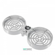 Мыльница для душевой штанги Tres Doble Ø18 мм и Ø24 мм хром 916119510