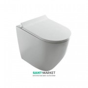 Унитаз Galassia Dream напольный без бачка без сиденья белый 7310