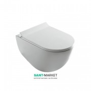 Унітаз Galassia Dream підвісний без бачка без сидіння білий 7312