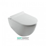 Унитаз Galassia Dream подвесной безободковый без бачка без сиденья белый 7317