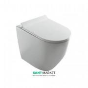 Унітаз Galassia Dream підлоговий без бачка без сидіння білий 7310