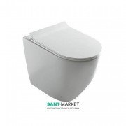 Унитаз Galassia Dream напольный без бачка без сиденья белый 7310