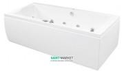 Ванна гидромассажная акриловая прямоугольная PoolSpa Windsor 190х85 система Economy 1 белый PHPNN10SO1C0000