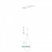 Душевая система Tres Block System colors термостатическая белый матовый 20625301BM