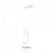 Душевая система Tres Block System colors термостатическая белый матовый 20635301BM