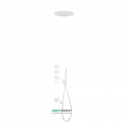 Душова система Tres Block System colors термостатична білий матовий 20635302BM