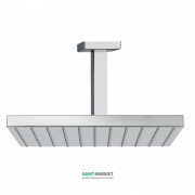 Верхний душ Tres Exclusive 250х250 мм с кронштейном хром 03412102