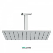 Верхний душ Tres Exclusive 300х300 мм с кронштейном хром 03483102