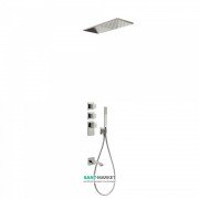 Душевая система Tres Block System colors термостатическая сталь 20625301AC