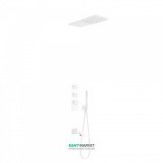 Душевая система Tres Block System colors термостатическая белый матовый 20635301BM