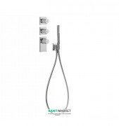 Термостат для душу Tres Block System з ручним душем 4 споживача хром 20635491