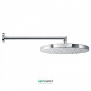 Верхний душ со стены Tres Ø 250 мм с кронштейном хром 134232