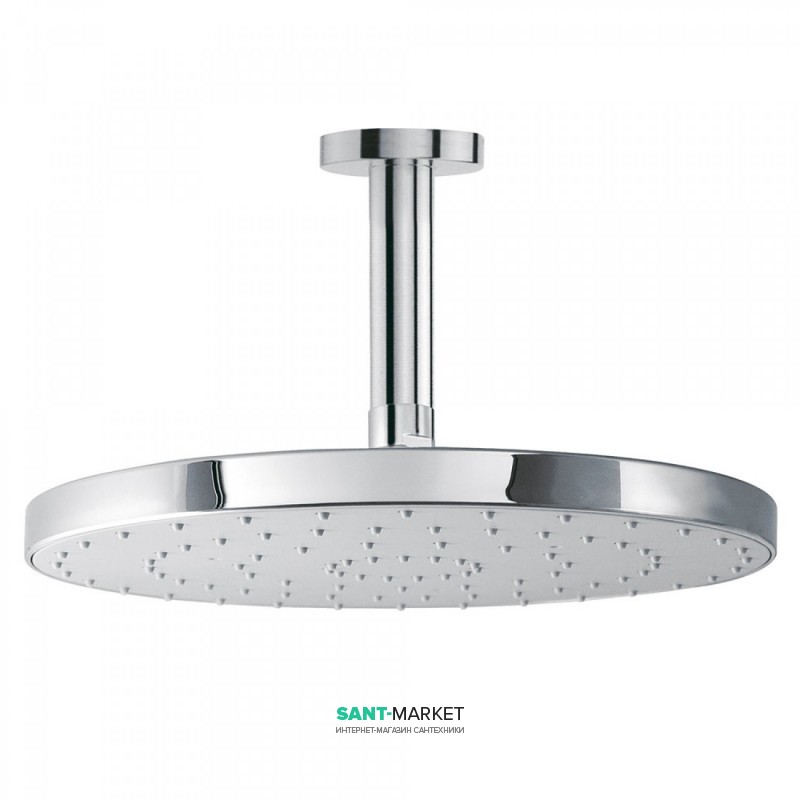 Верхній душ Tres Showers Ø 300 мм з кронштейном хром 134331