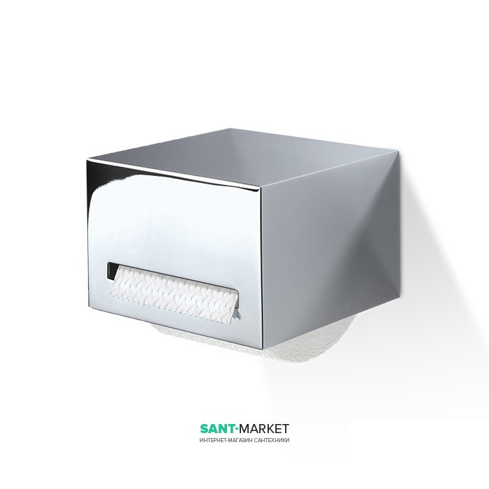 Держатель туалетной бумаги Decor Walther Cap настенный с крышкой хром 841700