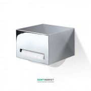 Держатель туалетной бумаги Decor Walther Cap настенный с крышкой хром 841700