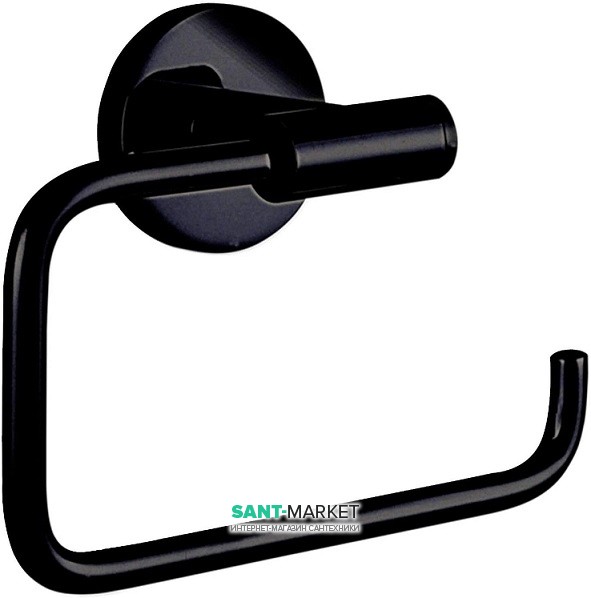 Держатель туалетной бумаги Decor Walther BA TPH3 настенный без крышки черный 0530100