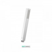 Душевая лейка Tres Cuadro 22х223 мм 1 тип струи белый/хром 00663901BL