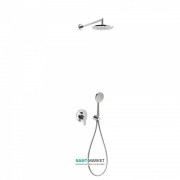 Душова система Tres BM-Tres з верхнім і ручним душем хром 117175