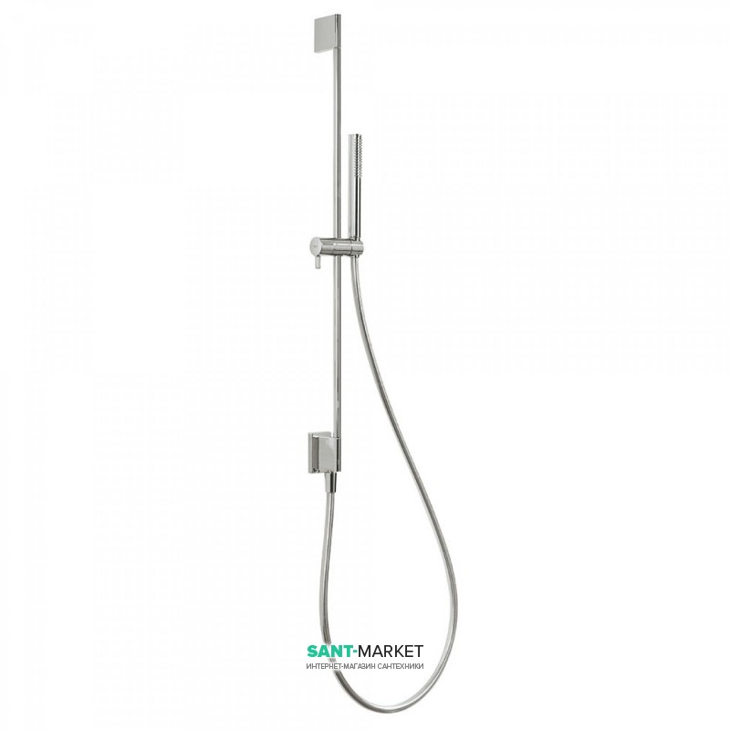 Душевой гарнитур со штангой Tres Showers латунь сталь 03493101AC
