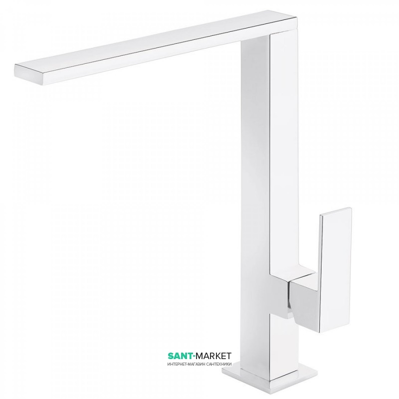 Смеситель для кухни Tres Top Tres colors однорычажный белый матовый 006486BM