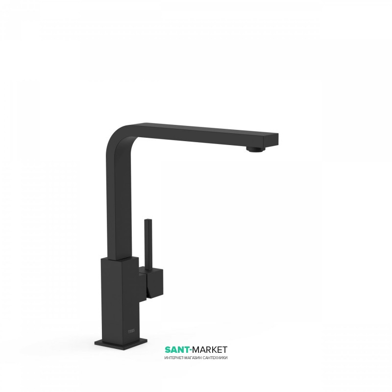 Змішувач для кухні Tres Top Tres colors одноважільний чорний матовий 030496NM