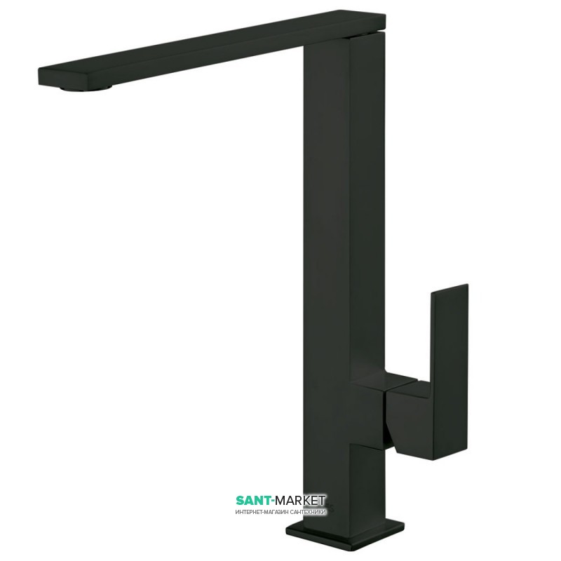 Смеситель для раковины Tres Cuadro сolors однорычажный черный матовый 00648501NM