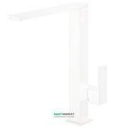 Смеситель для раковины Tres Cuadro сolors однорычажный белый матовый 00648501BM