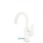 Смеситель для раковины Tres Cuadro сolors однорычажный белый матовый 00660502BM