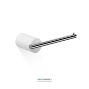 Держатель туалетной бумаги Decor Walther Stone TPH  настенный без крышки белый/ хром 0974854