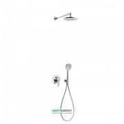 Душова система Tres BM-Tres з верхнім і ручним душем хром 117175