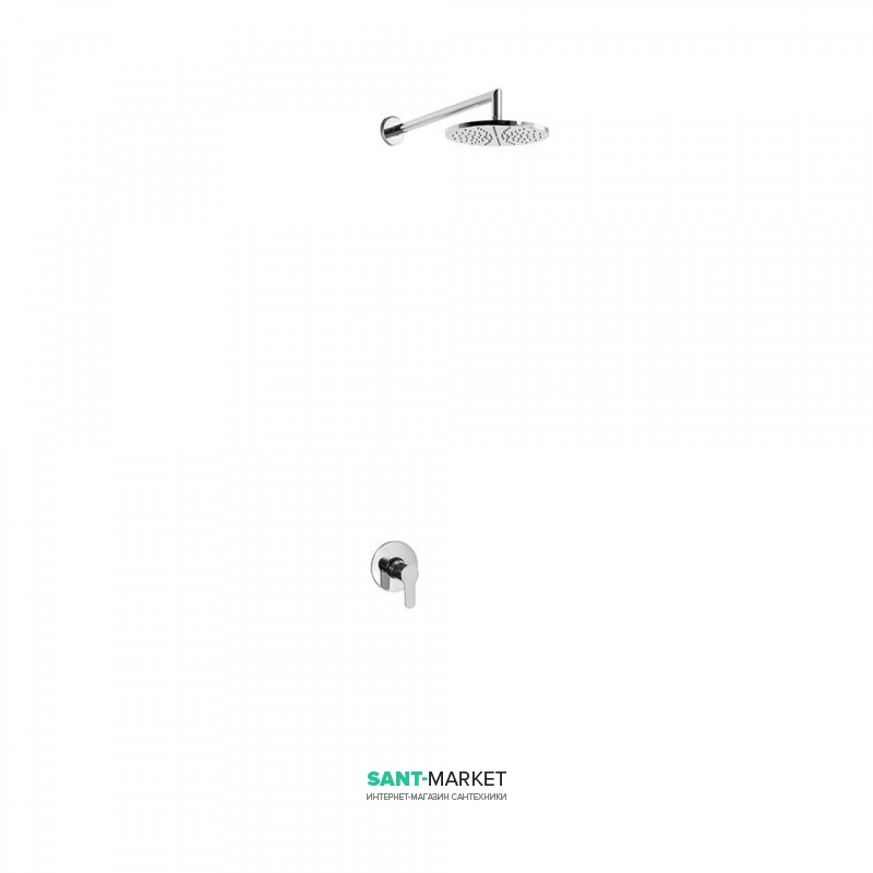 Душова система Tres BM-Tres прихованого монтажу хром 117377