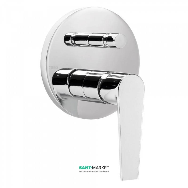 Змішувач для душа Tres Class-Tres одноважільній вбудовується хром 20518001