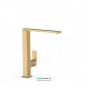 Змішувач для кухні Tres Cuadro colors одноважільний матове золото 006486OM