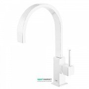 Змішувач для кухні Tres Top Tres colors одноважільний білий матовий 030498BM