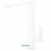 Смеситель для раковины Tres Cuadro сolors однорычажный белый матовый 00648501BM