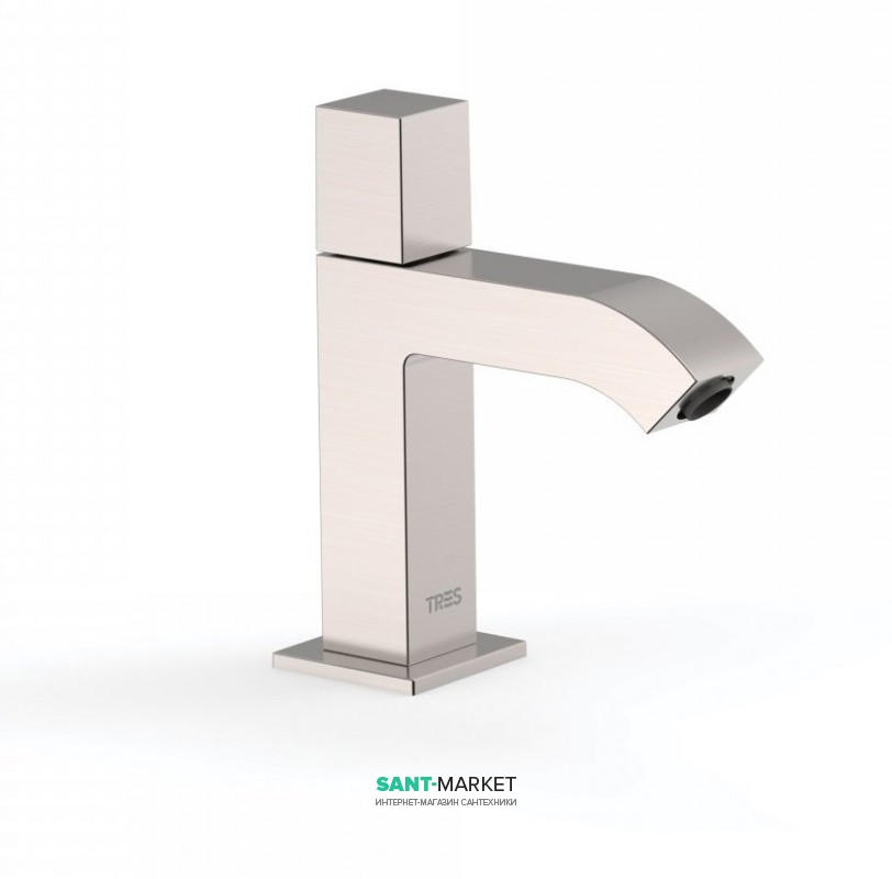 Кран для раковины Tres Cuadro сolors для холодной воды одновентильный сталь 00750301AC