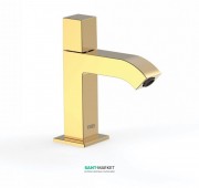 Кран для раковины Tres Cuadro сolors для холодной воды одновентильный золото 00750301OR