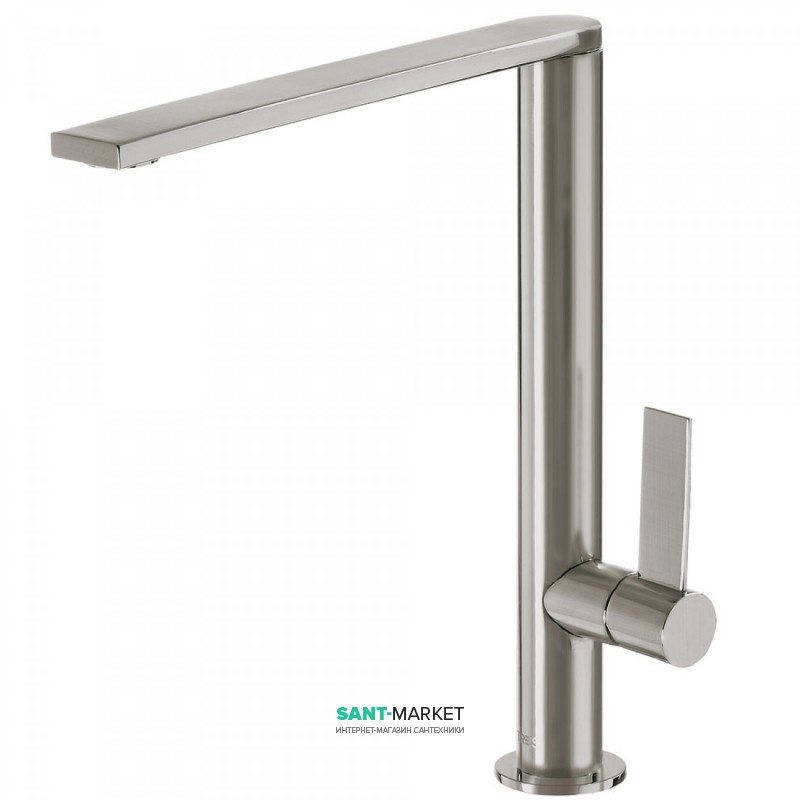 Смеситель для кухни Tres Class-Tres colors однорычажный сталь 20548601AC