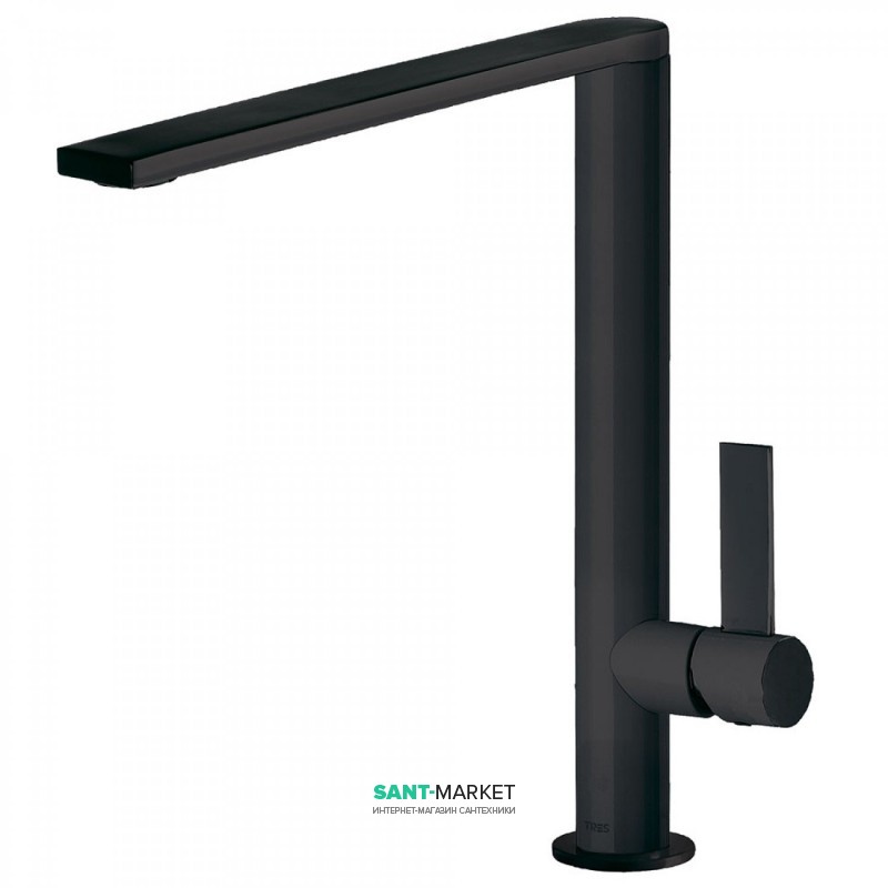 Змішувач для кухні Tres Class-Tres colors одноважільний чорний матовий 20548601NM