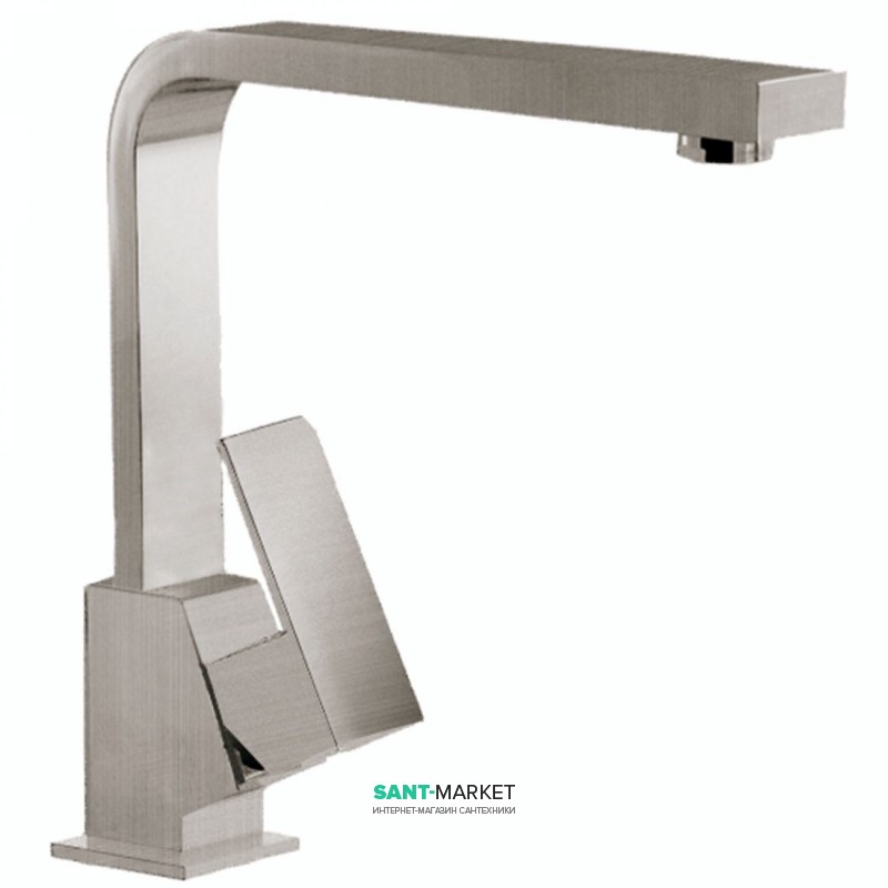 Змішувач для кухні Tres Top Tres colors одноважільний сталь 50644003