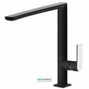 Змішувач для кухні Tres Top Tres colors одноважільний чорний/хром 20044001NE