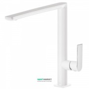 Смеситель для кухни Tres Top Tres colors однорычажный белый/хром 20044001BL