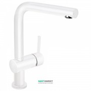 Смеситель для кухни Tres Top Tres colors однорычажный белый матовый 030336BM