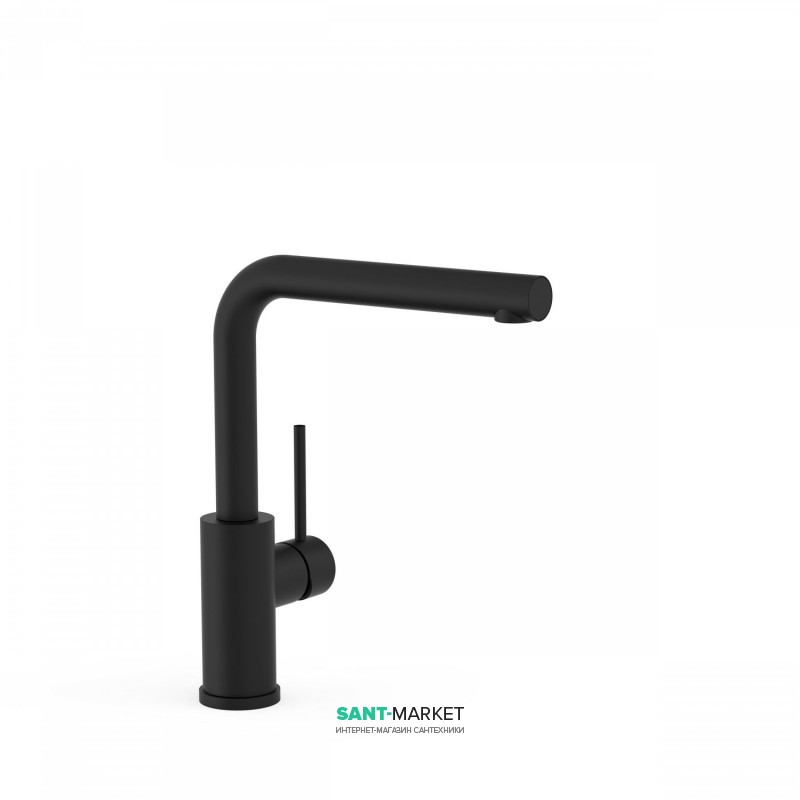 Смеситель для кухни Tres Top Tres colors однорычажный черный матовый 06243601NM