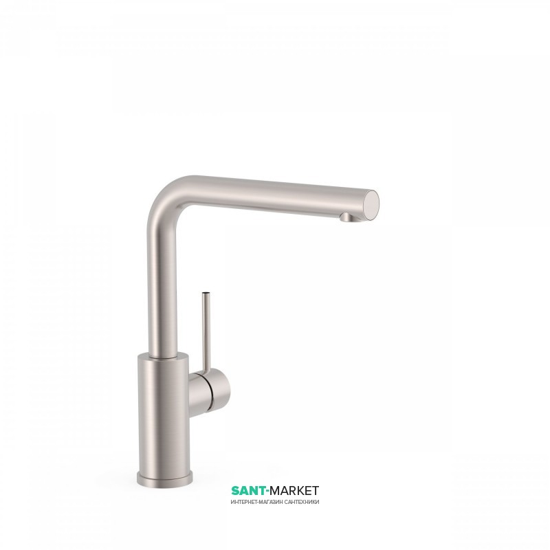 Змішувач для кухні Tres Top Tres colors одноважільний чорний сталь 06243601AC