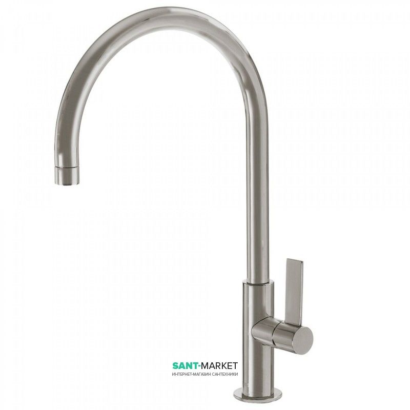 Змішувач для кухні Tres Top Tres colors одноважільний сталь 20544001AC