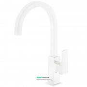 Смеситель для раковины Tres Cuadro сolors однорычажный белый матовый 00660702BM