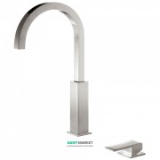 Смеситель для раковины Tres Cuadro сolors консольный однорычажный сталь 00610504AC